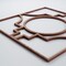 Ekena Millwork Medium Gypsum Decorative Fretwork Wood Wall Panels, Walnut, 15 3/8"W x 15 3/8"H x 3/8"T WALW16X16X0375GYPWA - alternate 6